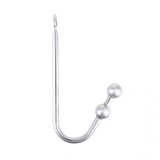 4417 Stainless Balls Pleasurable Hook Steel Two Anal 0805